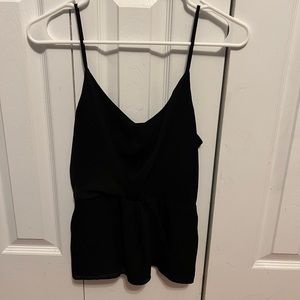 Shinestar dressy black tank top